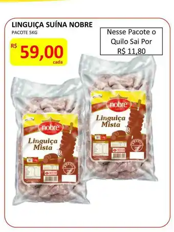 Assaí Atacadista Linguiça Suína Nobre oferta