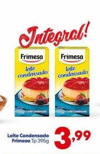 Barracão Supermercado Leite Condensado Frimesa oferta