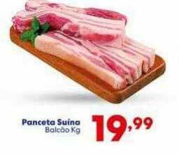 Barracão Supermercado Panceta Suína Balcão Kg oferta