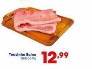Barracão Supermercado Toucinho Suíno Balcão Kg oferta