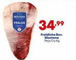 Fraldinha Bov Montana Peça Cry Kg
