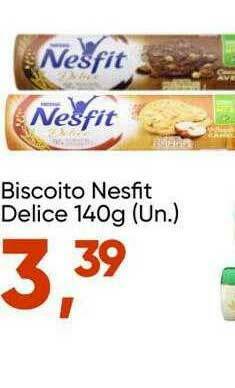 Imec Supermercados Biscoito Nesfit Delice oferta