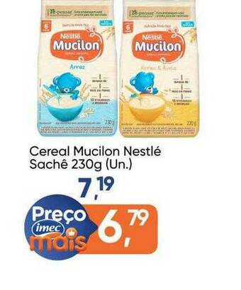 Imec Supermercados Cereal Mucilon Nestlé oferta
