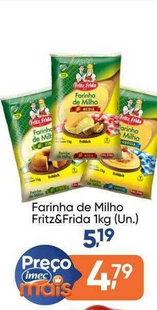 Imec Supermercados Farinha De Milho Fritz&frida oferta