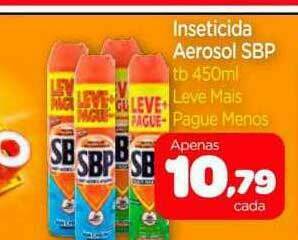 Inseticida Aerosol Sbp