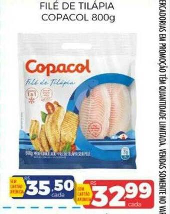 Supermercados Avenida Filé De Tilápia Copacol oferta