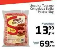 Tenda Atacado Sadia - linguiça toscana congelada pacote oferta