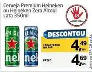 Premium - cerveja heineken ou heineken zero álcool
