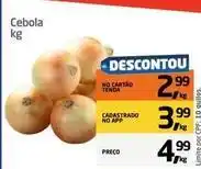 Tenda Atacado Cebola oferta