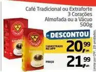 Tenda Atacado 3 corações - café tradicional ou extraforte oferta
