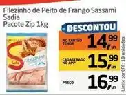 Tenda Atacado Sadia - filezinho de peito de frango oferta