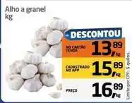Tenda Atacado A granel - alho oferta