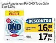 Tenda Atacado Omo - lava-roupas em pó oferta