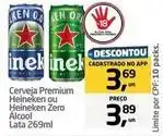 Tenda Atacado Heineken - cerveja premium ou zero alcool oferta