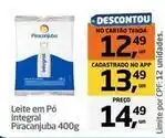 Tenda Atacado Piracanjuba - leite em pó integral oferta