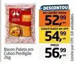 Tenda Atacado Perdigão - bacon paleta em cubos oferta