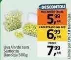 Tenda Atacado Sem semente - uva verde sem semmente oferta