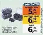 Tenda Atacado Sem semente - uva preta sem semmente oferta