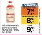 Tenda Atacado Frutap - leite fermentado sabor baunilha big oferta