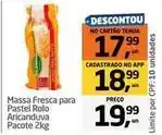 Tenda Atacado Aricanduva - massa fresca para pastel rolo oferta