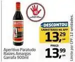 Tenda Atacado Paratudo - aperitivo raízes amargas oferta