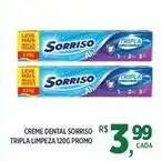 DB Supermercados Sorriso - creme dental tripla limpeza oferta