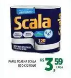 DB Supermercados Scala - papel toalha bco c/2 rolo oferta