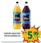 DB Supermercados Valle - suco del frut uva ou laranja oferta