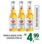 Amstel - cerveja ultra s/gluten 275ml ln