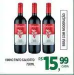 DB Supermercados Galiotto - vinho tinto oferta