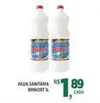 DB Supermercados Brinort - água sanitária oferta