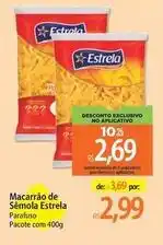 Atacadão Estrela - macarrão de sêmola oferta