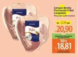 Atacadão Friboi - coração bovino porcionado oferta