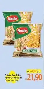 Atacadão Natto - batata pré-frita congelada oferta