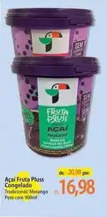 Atacadão Natural - açaí fruta pluss congelado oferta