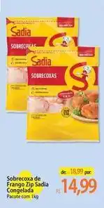 Atacadão Sadia - sobrecoxa de frango zip oferta