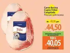 Atacadão Friboi - carne bovina cupim congelada oferta