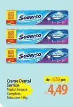 Atacadão Sorriso - creme dental oferta