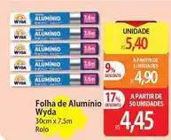 Atacadão Wyda - folha de alumínio oferta