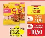 Atacadão Sadia - coxa de frango iqf congelada oferta