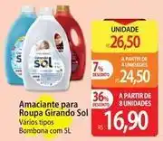 Atacadão Girando sol - amaciante para roupa oferta
