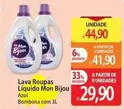 Atacadão Mon bijou - lava roupas líquido oferta