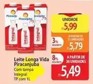 Atacadão Piracanjuba - leite longa vida oferta