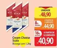 Atacadão Scala - cream cheese oferta