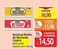 Atacadão Cepêra - ketchup/molho de mostarda oferta