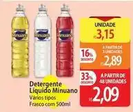 Atacadão Minuano - detergente líquido oferta