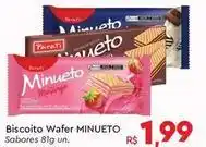 Komprao Atacadista Minueto - biscoito wafer oferta