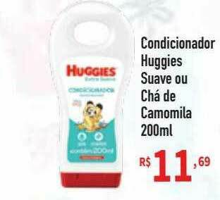 Condicionador Huggies Suave Ou Chá De Camomila