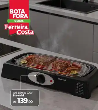 Grill Elétrico 220V Bianchini