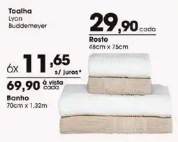 Zaffari Toalha lyon buddemeyer oferta
